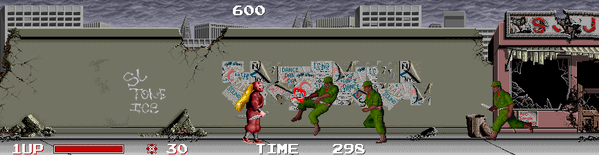 The Ninja Warriors (World)